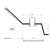 Pyramidal dome with dropped edges-1